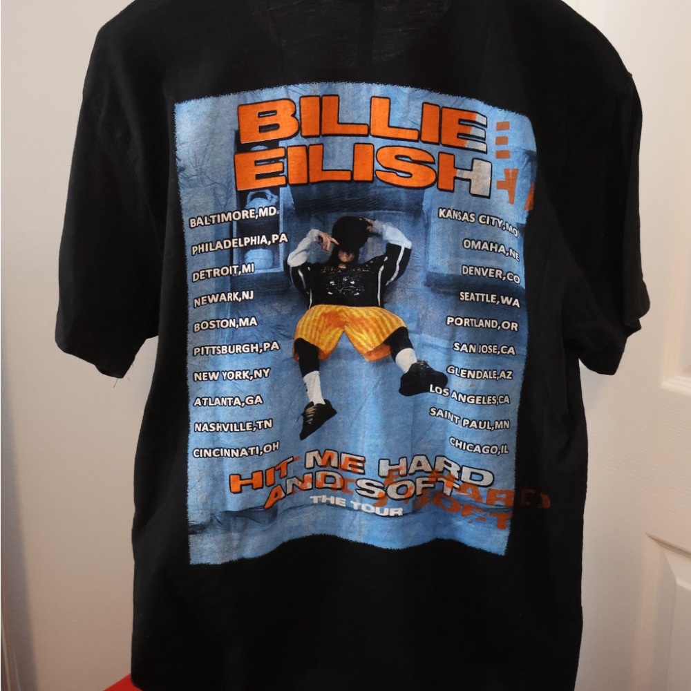 HIT ME HARD AND SOFT TOUR TEE BILLIE ELISH TEE